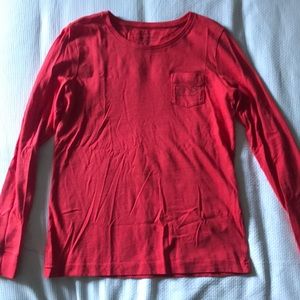 Vineyard vines long sleeve pocket T-shirt